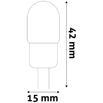 Avide Sijalica, G4, LED 2W, 4000K, 12V DC, bijela svjetlost - ABG4NW-2W-B