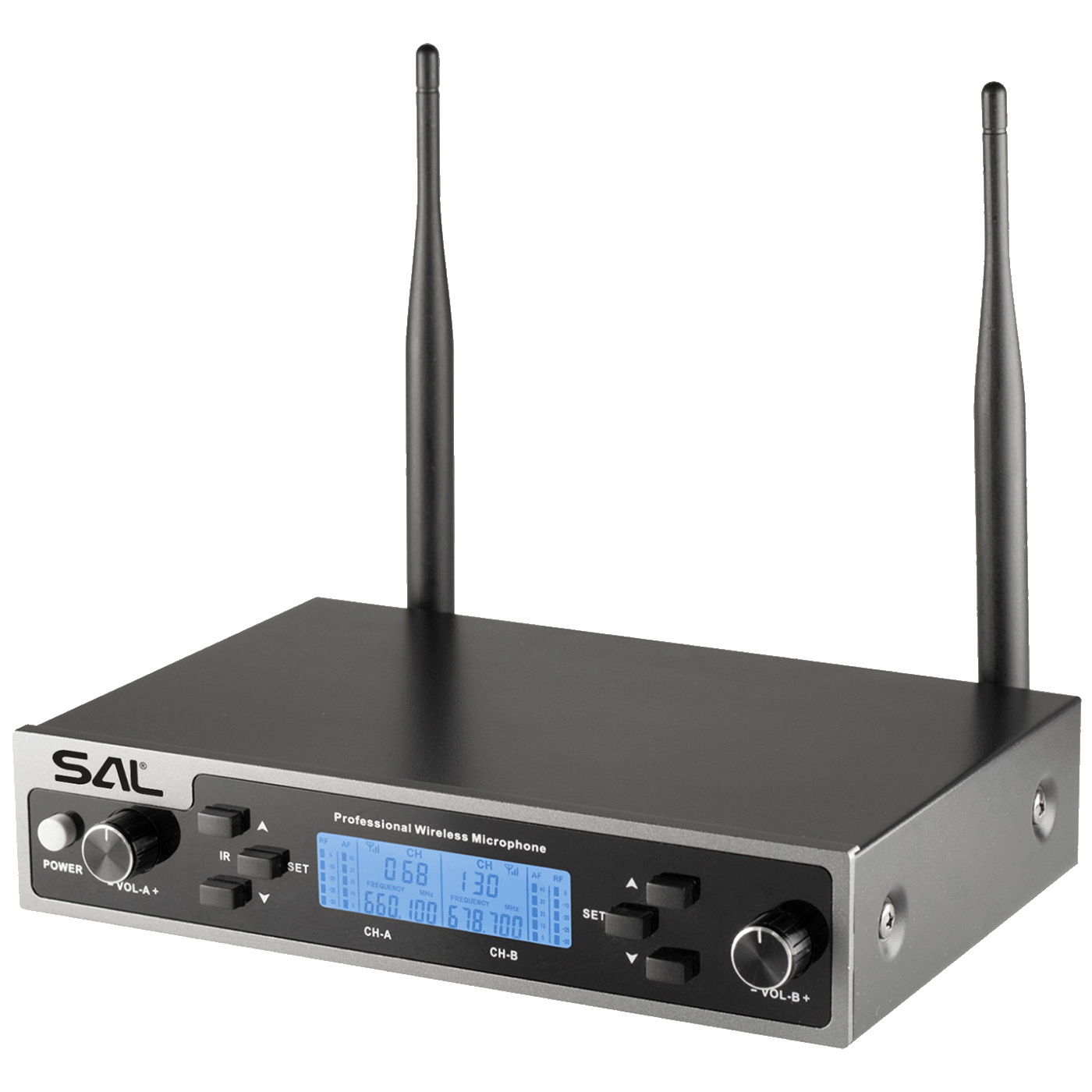 SAL Bežični set, 2 bežična mikrofona i prijemnik - MVN610
