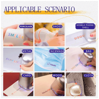 NN-Su Ručni inkjet štampač etiketa, prilagođeni sadržaj, Bluetooth - K1, Handheld Label Printer