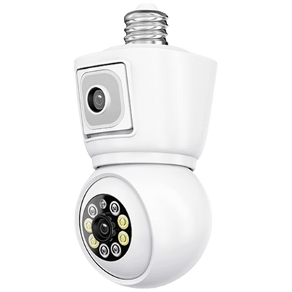 Escam Kamera za video nadzor,dual lens,2x2Mpixel,PTZ,E27,WiFi - QF202