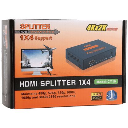 NN-Su HDMI razdjelnik, 1 HDMI ulaz - 4 HDMI izlaza - CY10