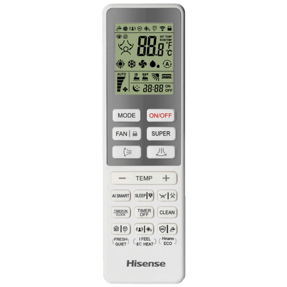 Hisense Klima uređaj, 12000Btu, grijanje -22°, WiFi, A+++/A++ - Fresh Air 12K - QJ35XJ3GG/EW