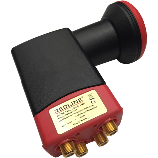 REDLINE LNB Quad, 0,2dB sum, vodonepropusan - WL-4