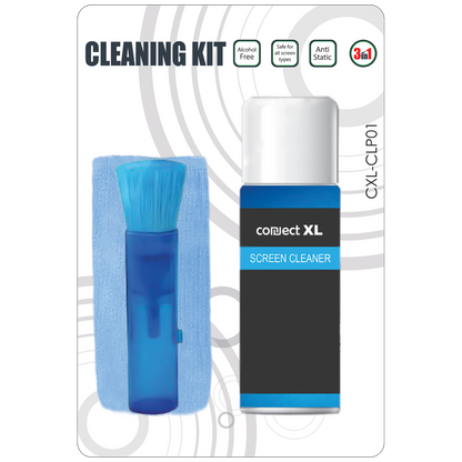 Connect XL Set za čišćenje ekrana 3u1 - CXL-CLP01