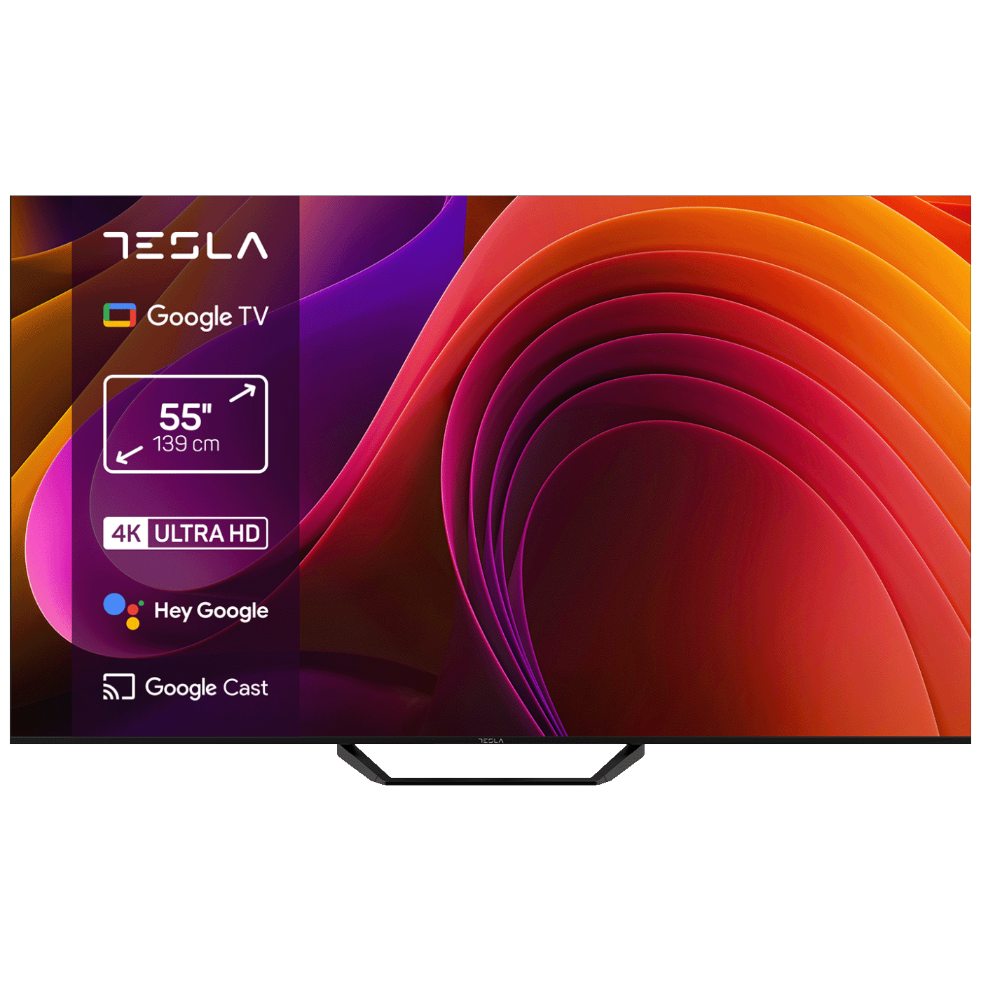 Tesla Televizor Smart LED 4K UltraHD 55", Google TV - 55E655BUS
