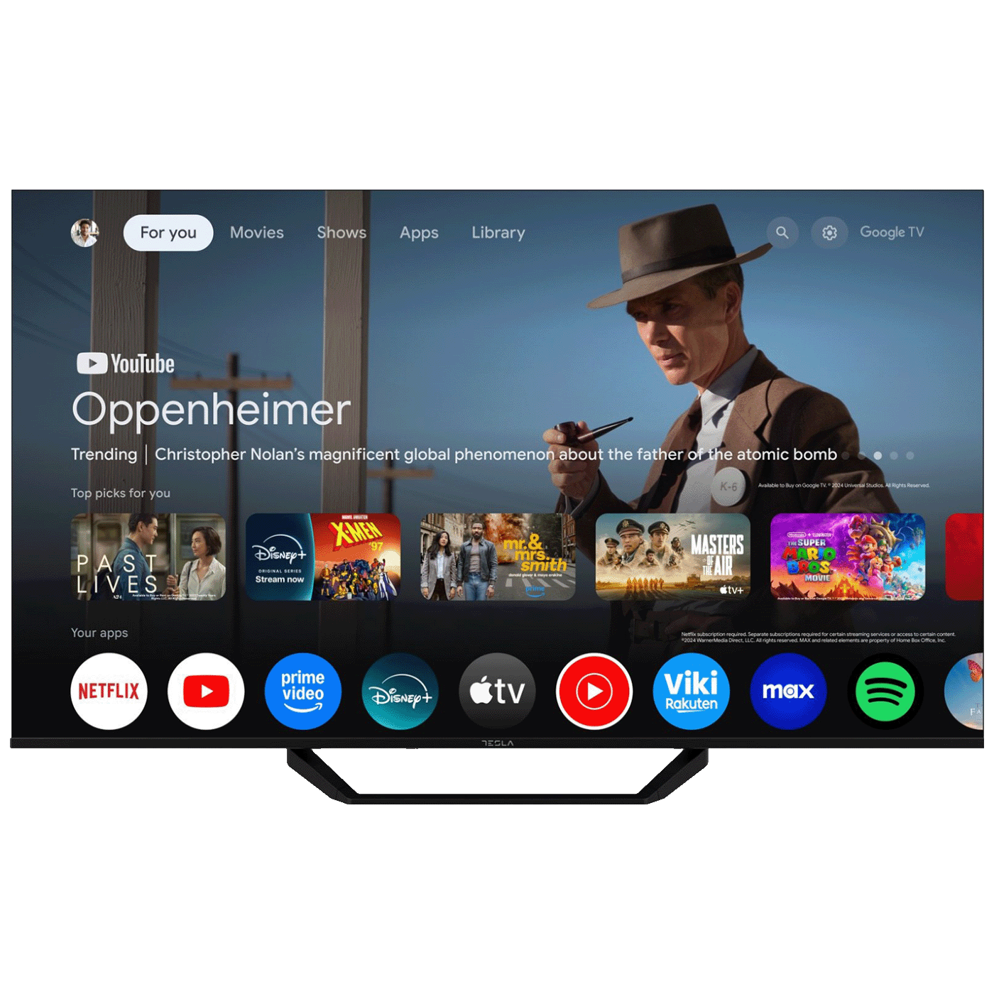 Tesla Televizor Smart LED 4K UltraHD 65", Google TV - 65E655BUS