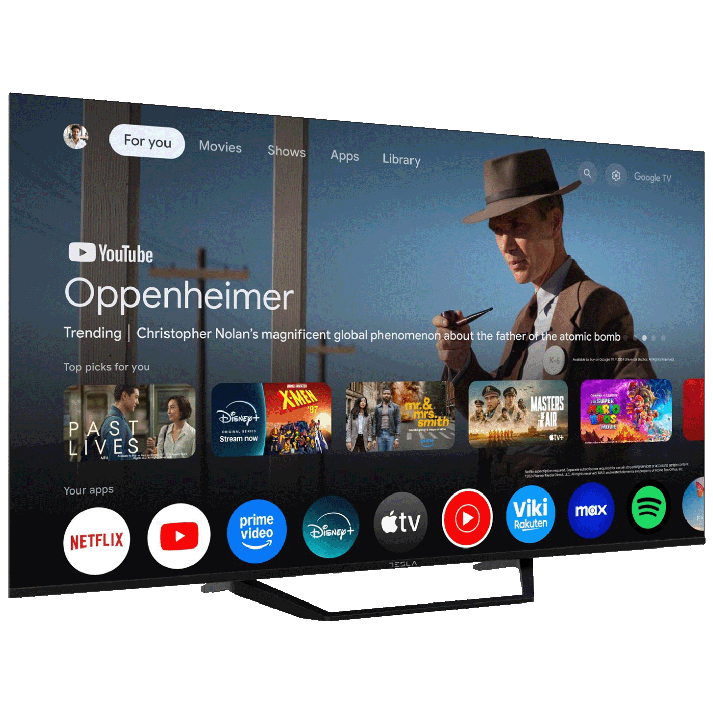 Tesla Televizor Smart LED 4K UltraHD 65", Google TV - 65E655BUS