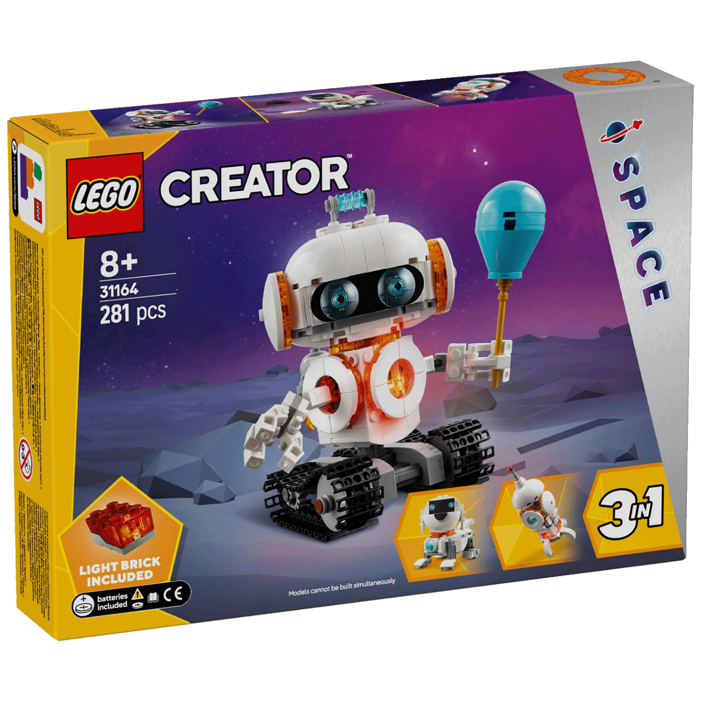 Lego Svemirski robot, LEGO Creator 3u1