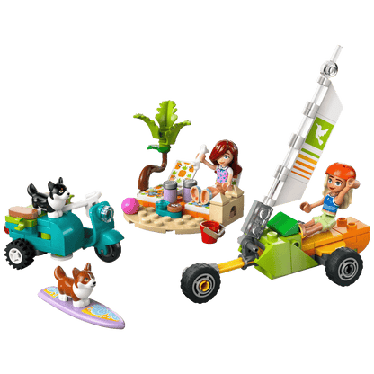 Lego Pustolovina na skuteru sa psima surferima, LEGO Friends