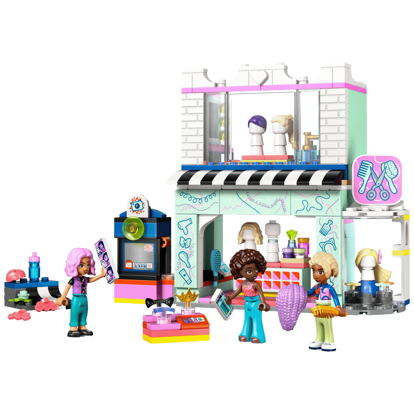 Lego Frizerski salon i prodavaonica dodataka, LEGO Friends