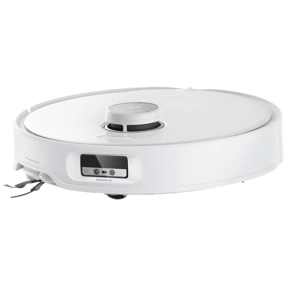 Roborock Robot usisavač sa stanicom za pražnjenje, 6400 mAh, WiFi - Qrevo Curv White