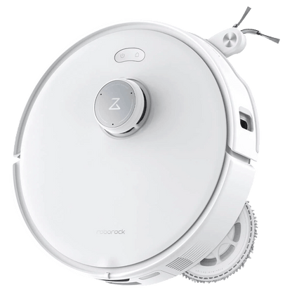 Roborock Robot usisavač sa stanicom za pražnjenje, 6400 mAh, WiFi - Qrevo Curv White