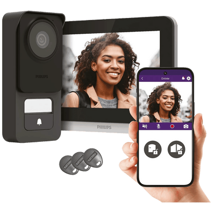 Philips Video interfon7", set, WelcomeEye Connect 3