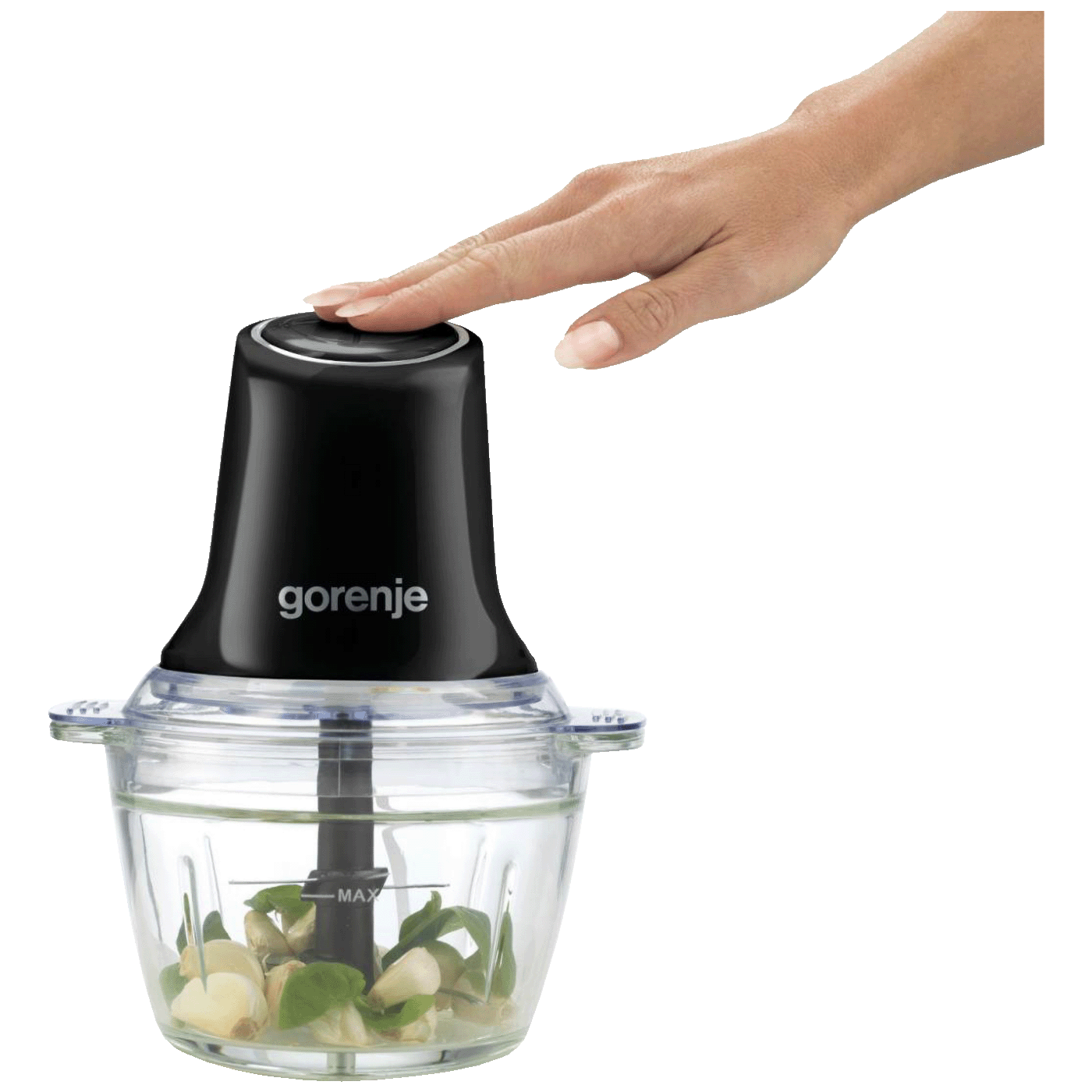 Gorenje Sjeckalica sa staklenom posudom, 500W, zapremina 1 l - S501GBK