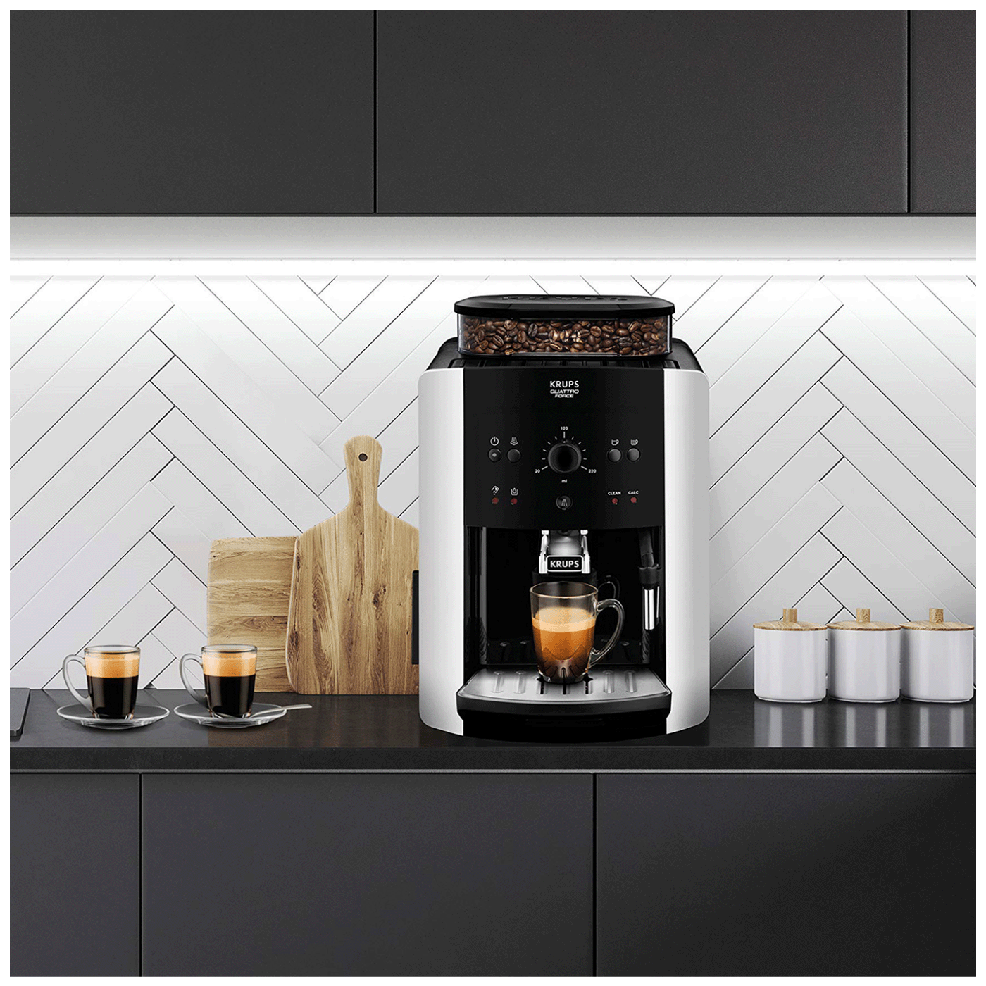 Krups Aparat za espresso kafu, 15 bar, 1450 W, Arabica - EA811810