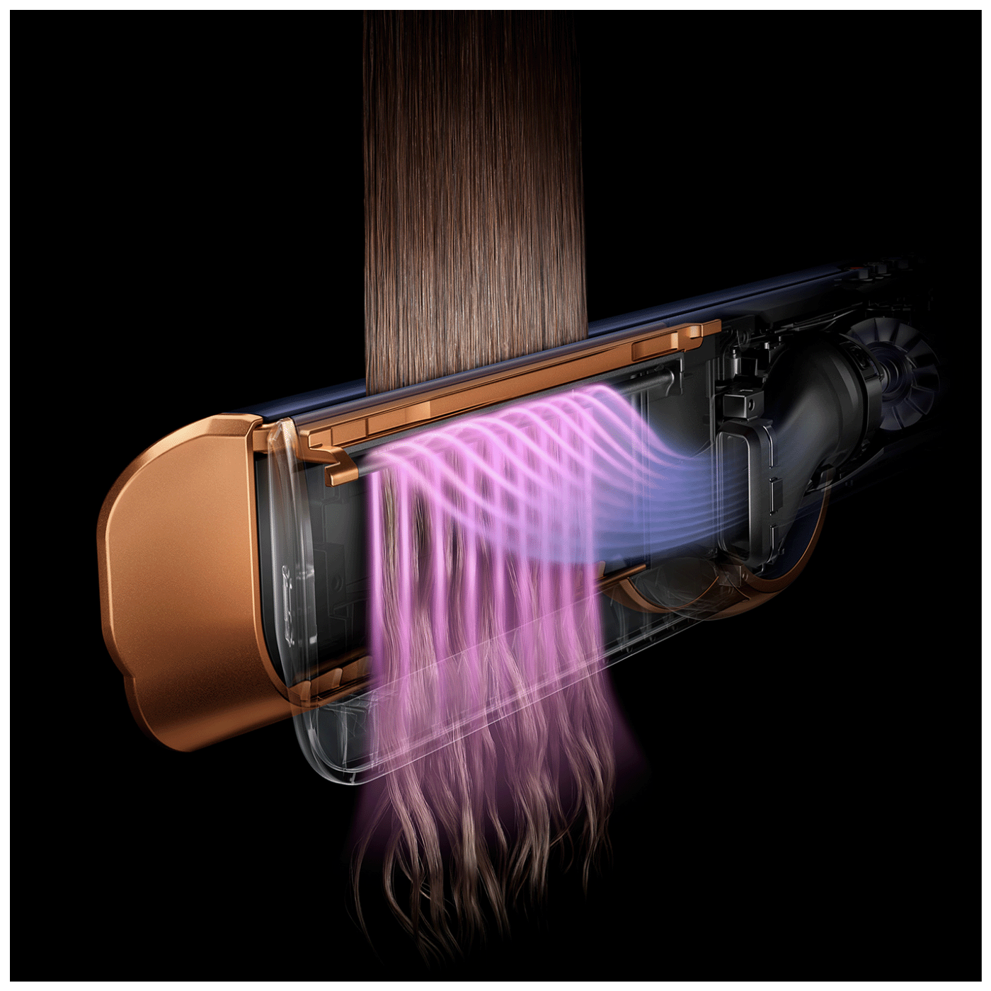 Dyson Pegla za kosu, 1600W, Airstrait Prussian Blue/Rich Copper