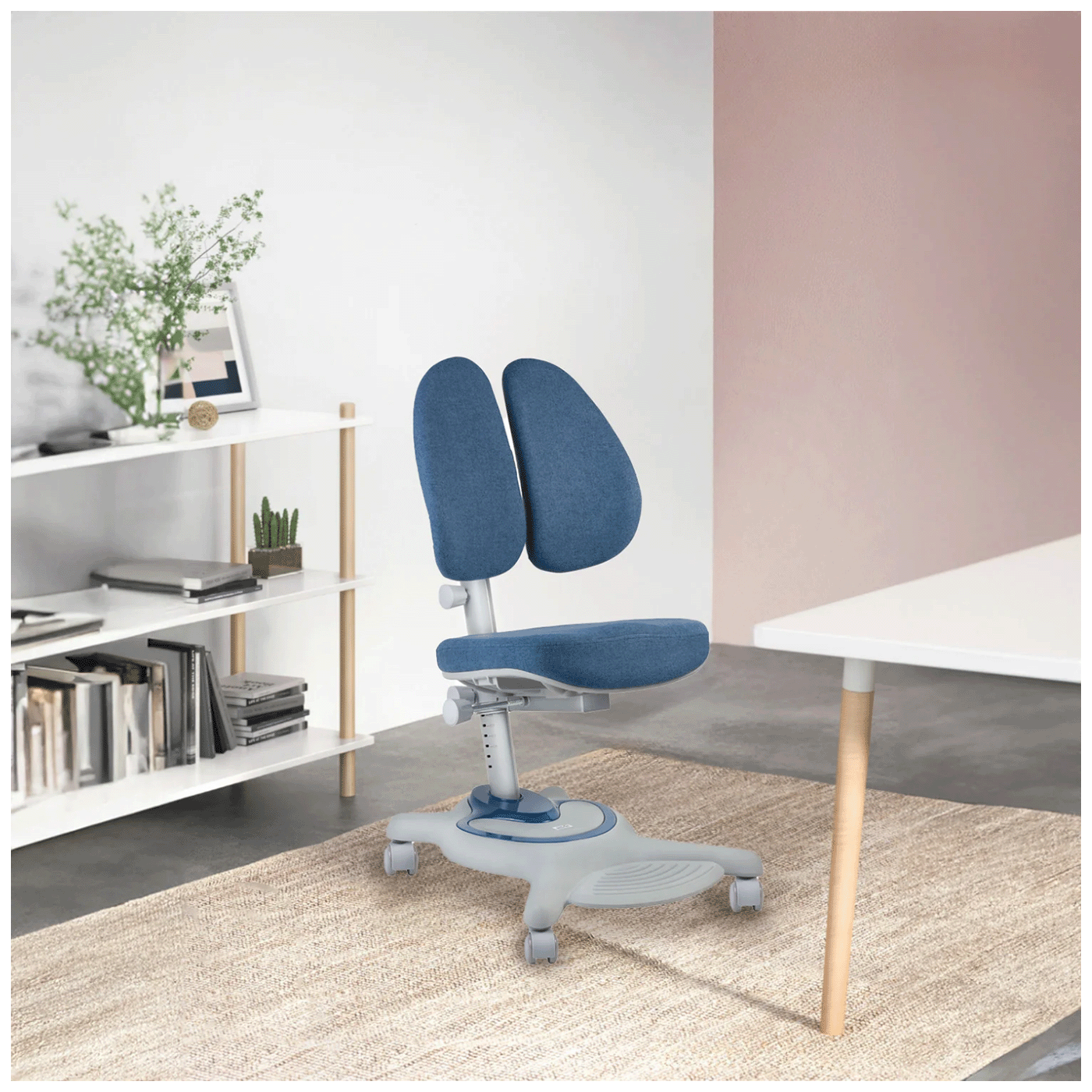 Ergo Office Dječja stolica, ergonomska, podesivo, do 75 kg. - ER-484N