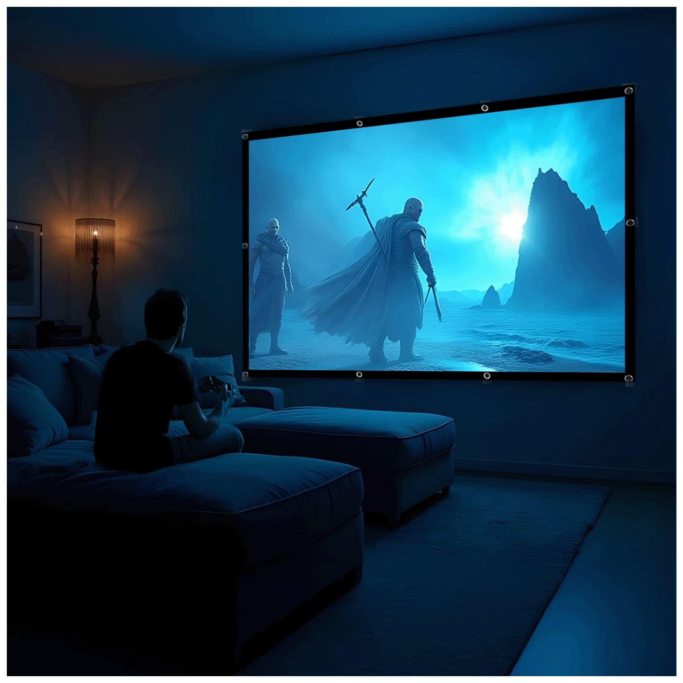 Maclean Platno za projektor, zidno, 240 x 180 cm, 4:3 - MC-169