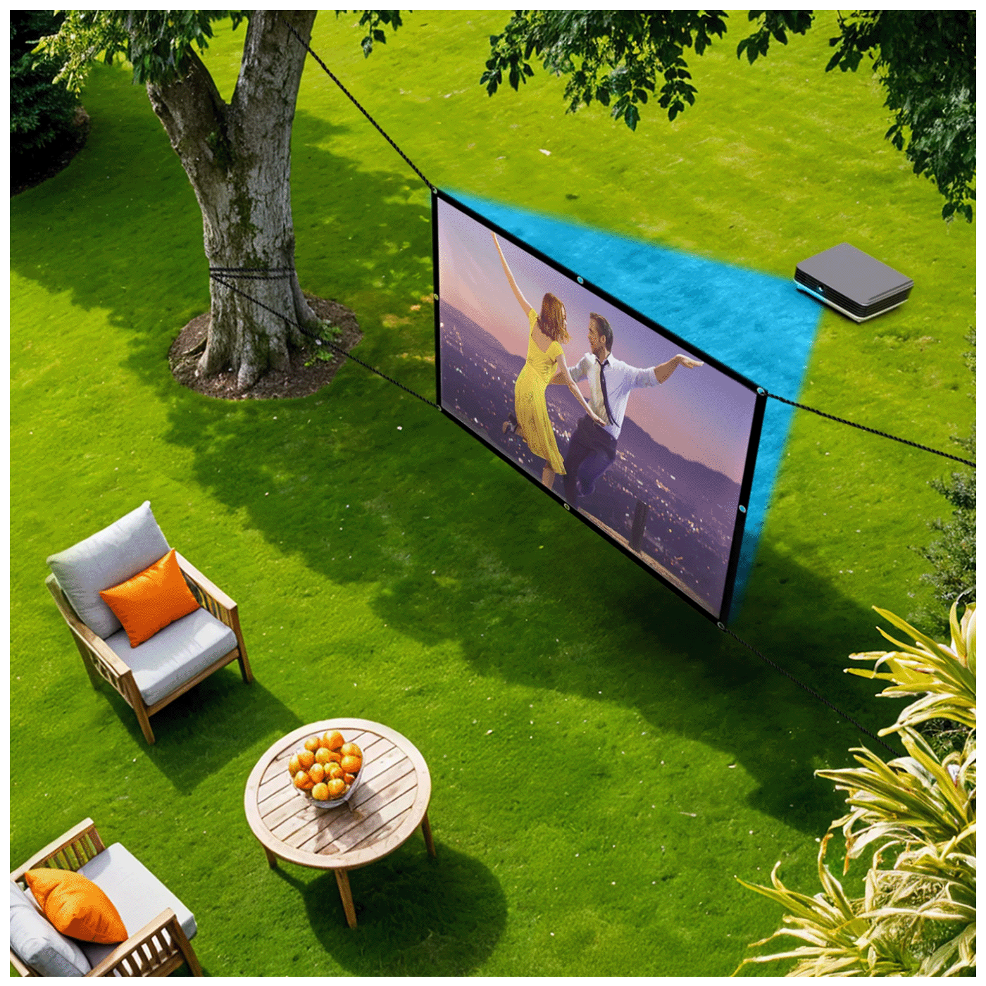 Maclean Platno za projektor, zidno, 240 x 180 cm, 4:3 - MC-169