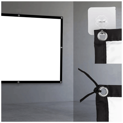 Maclean Platno za projektor, zidno, 330 x 187 cm, 16:9 - MC-167