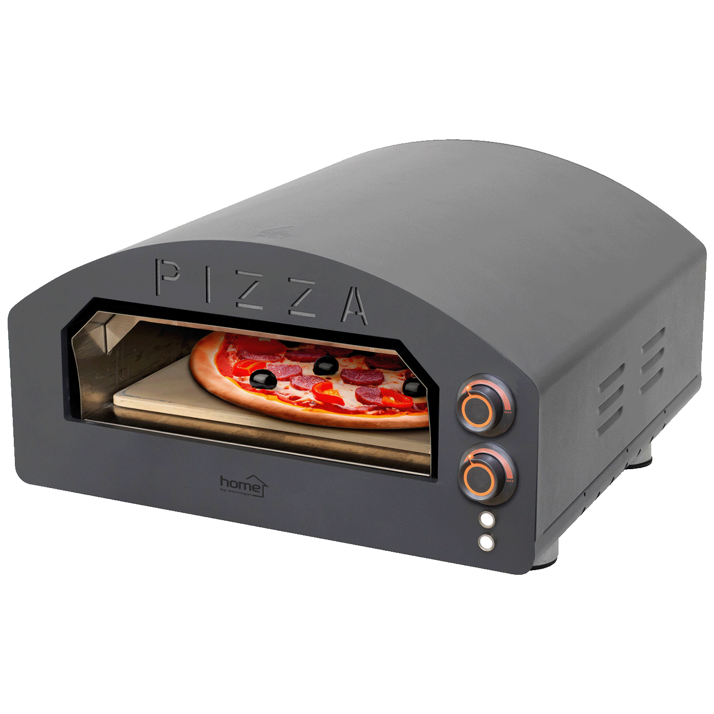 home Električna peć za pizzu, 2000W, 380°C, IPX4 - HGPZ02