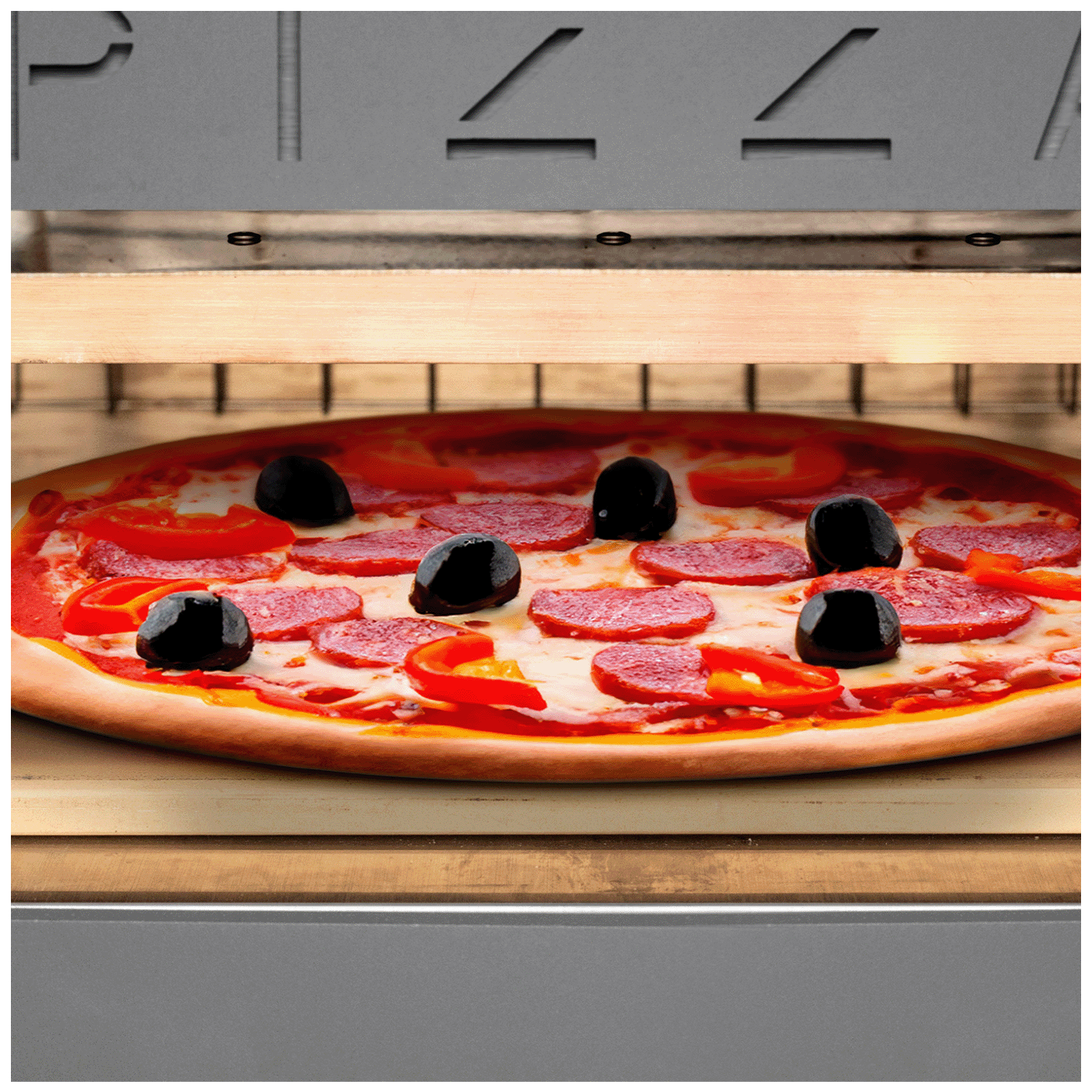 home Električna peć za pizzu, 2000W, 380°C, IPX4 - HGPZ02