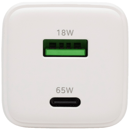 home Punjač kučni, brzi, 1 x USB-A, 1 x UCB-C, 65W, GaN - SA65PPS
