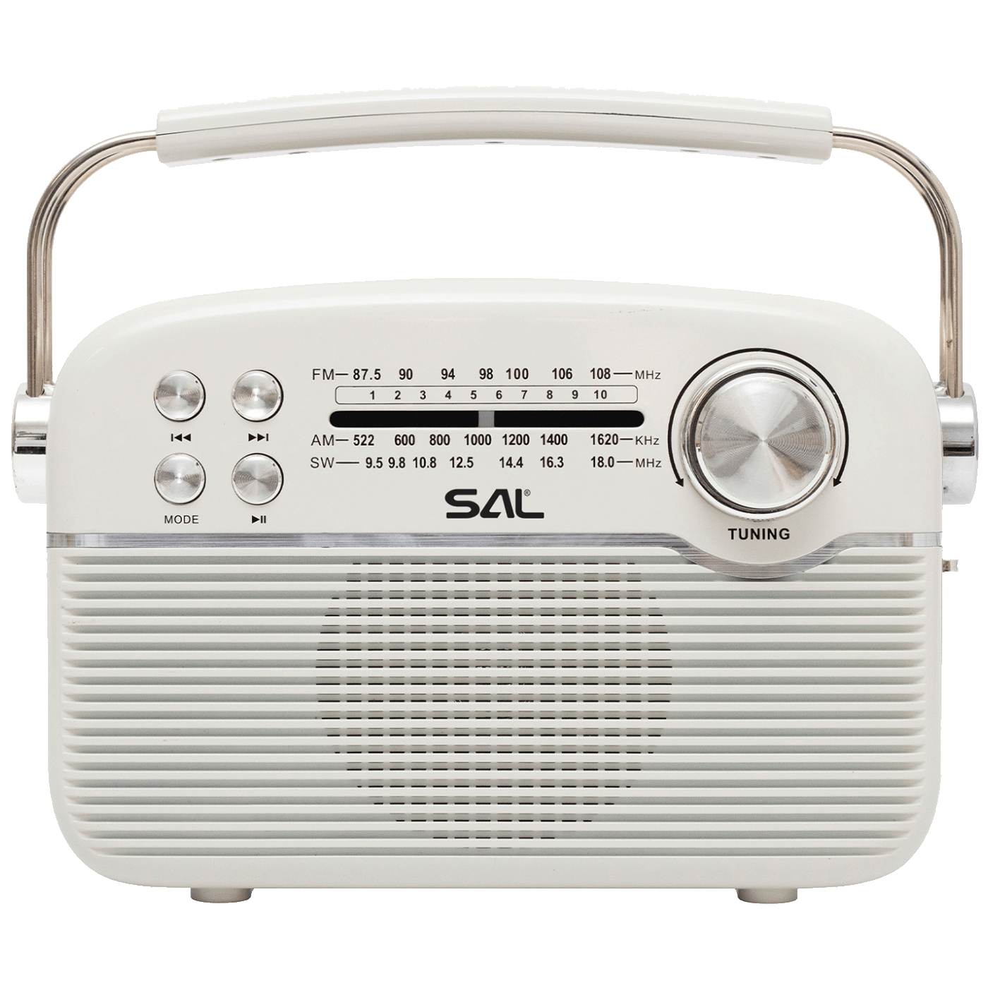 SAL Radio prijemnik sa solarnim napajanjem, FM-AM-SW, Bluetooth - RPR9