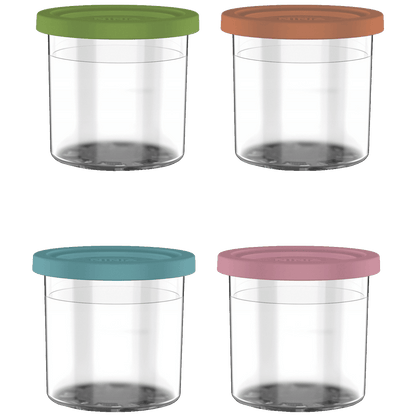 Ninja Posude za sladoled s poklopcima u boji, 470 ml., set 4 kom. - XSKPNTLID4EUK