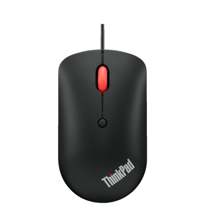 Lenovo Miš optički, 2400 dpi, USB-C/USB-A - ThinkPad USB-C Wired Compact Mouse