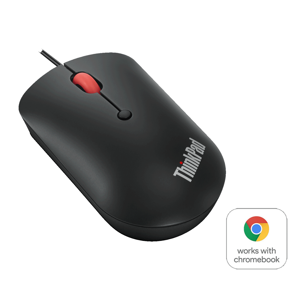 Lenovo Miš optički, 2400 dpi, USB-C/USB-A - ThinkPad USB-C Wired Compact Mouse