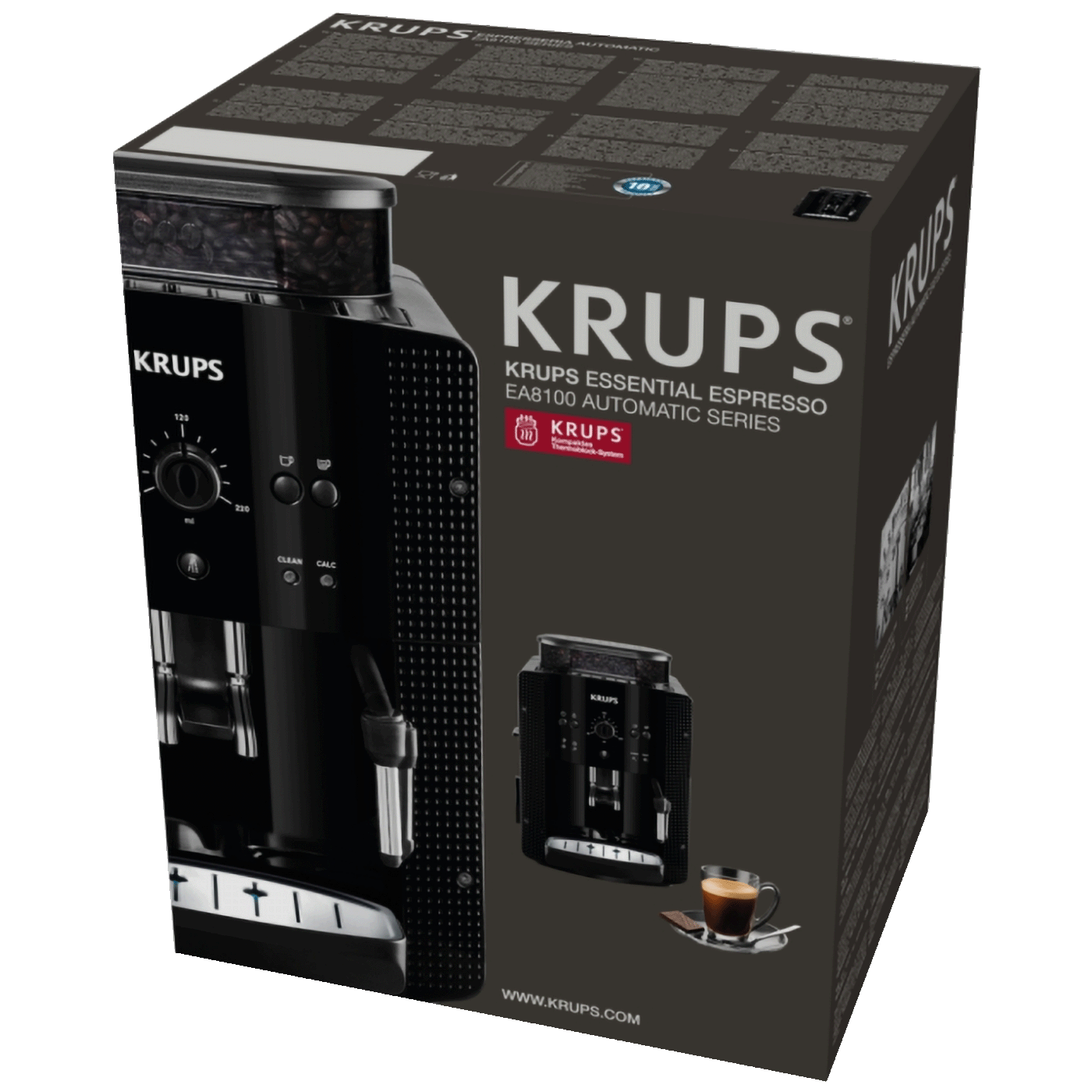 Krups Aparat za espresso kafu, 15 bar, 1450 W - EA816B70