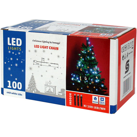 home Dekorativna LED rasvjeta - KI 100 LED/WH