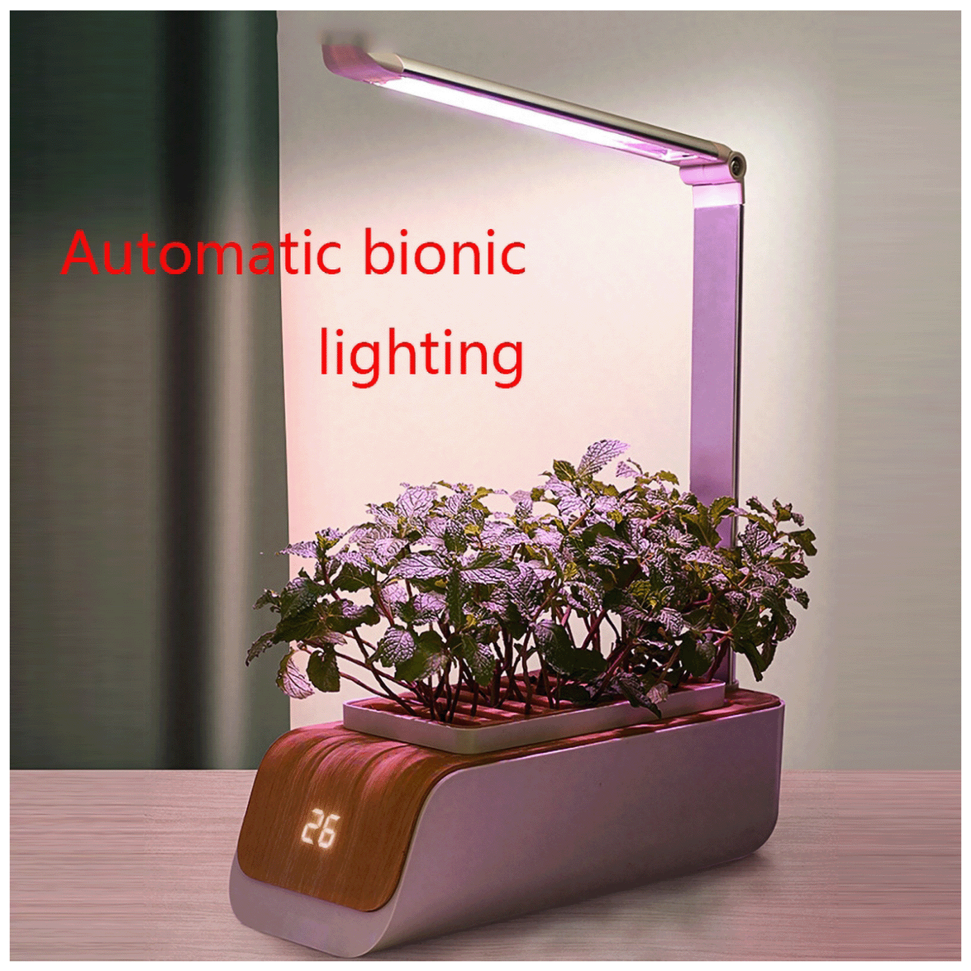 NN-Su Inteligentna lampa za rast biljaka, saksija - Vegetable Plant Growth Lamp