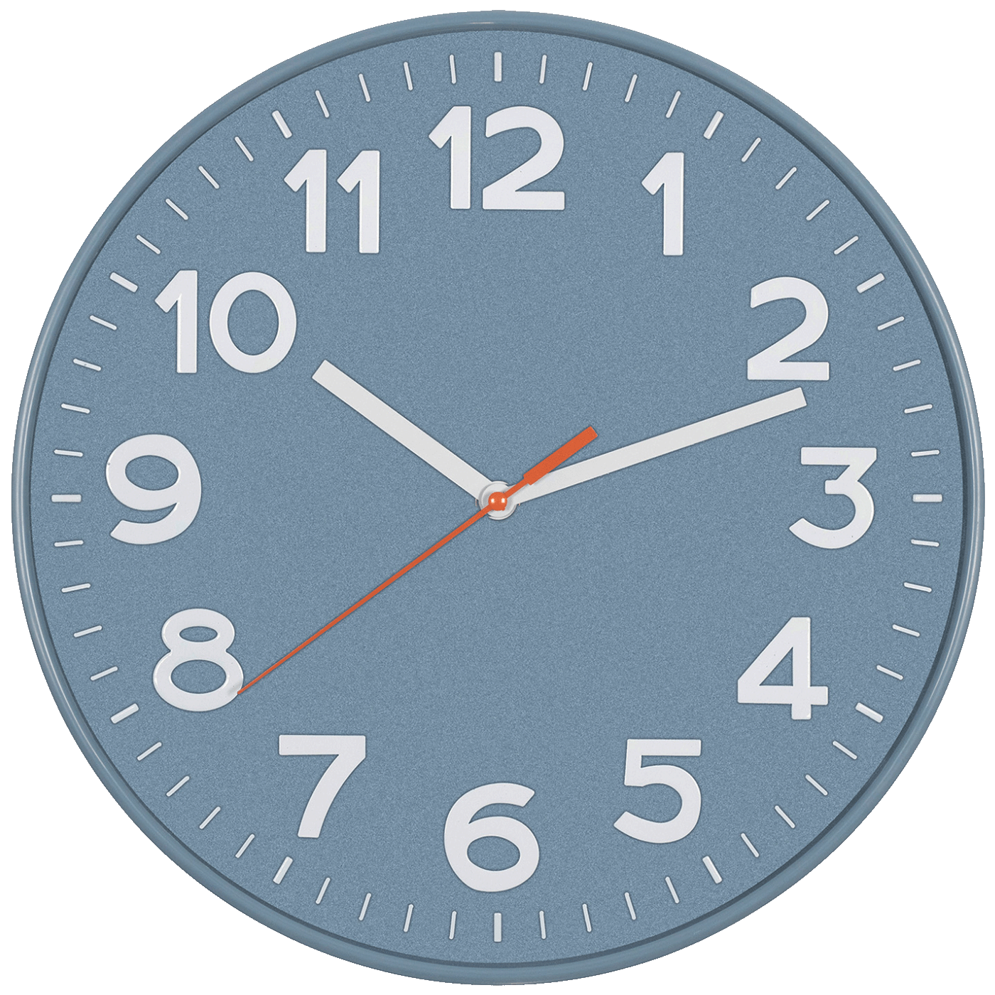 home Zidni sat, staklena prednja strana, 1 x AA baterija, 300 mm - AWC300BL