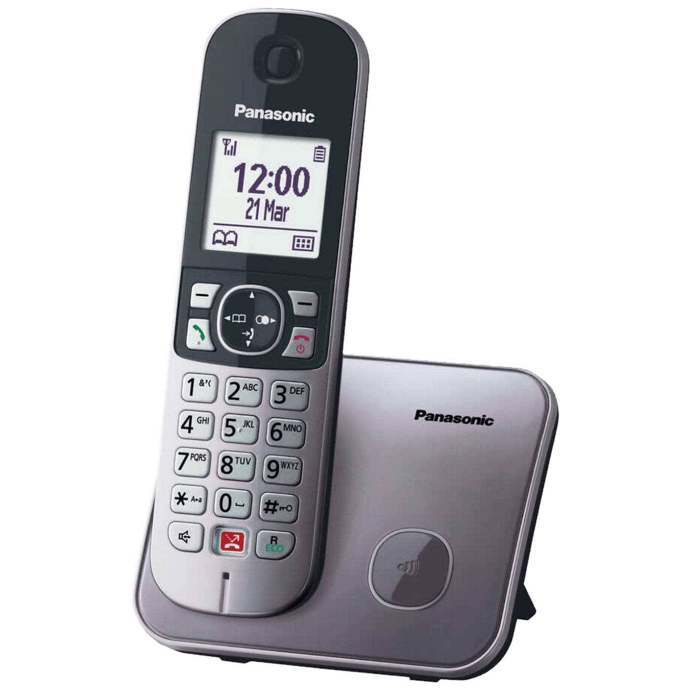 Panasonic Telefon bežični, DECT, 1,8" LCD zaslon, spikerfon - KX-TG6811FXM