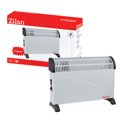 Zilan Grijalica, 2000 W, podesiv termostat, bijela - ZLN6843