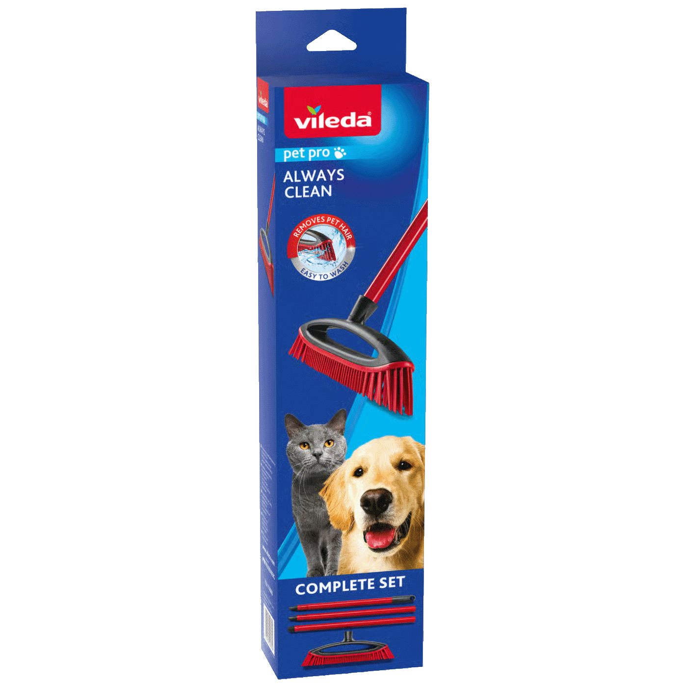 Vileda Četka za čišćenje dlaka i krzna kućnih ljubimaca - Pet Pro Hair and Fur Sweeping Brush