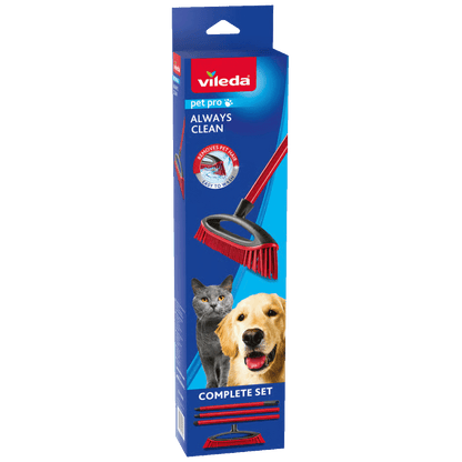Vileda Četka za čišćenje dlaka i krzna kućnih ljubimaca - Pet Pro Hair and Fur Sweeping Brush
