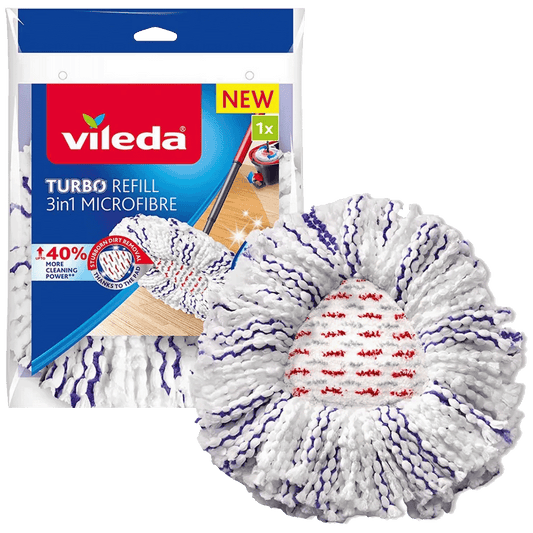 Vileda Zamjenska krpa za čišćenje poda, mikrofiber - Spin Mop Refill 3in1 Microfiber