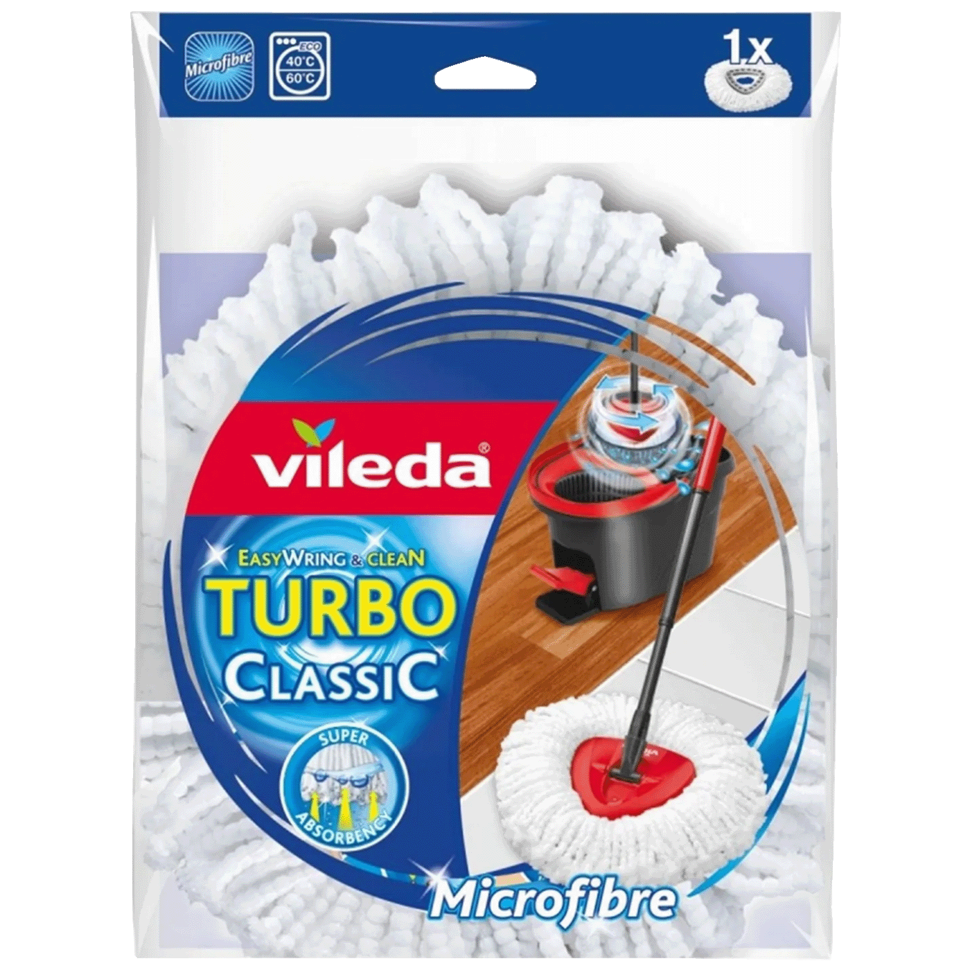 Vileda Navlaka za čišćenje poda, Spin Mop Refill  TURBO Classic - Spin Mop Refill TURBO Classic