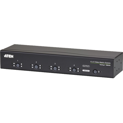 Valueline VGA switch, 4 x 4 audio/video + RS232 - VM0404-AT-G