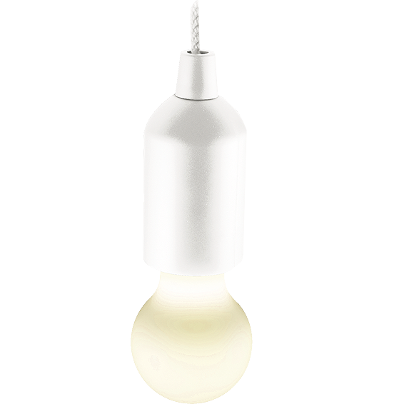 home  Lampa, LED,  na baterije, potezna, bijela - PLZ 1/WH