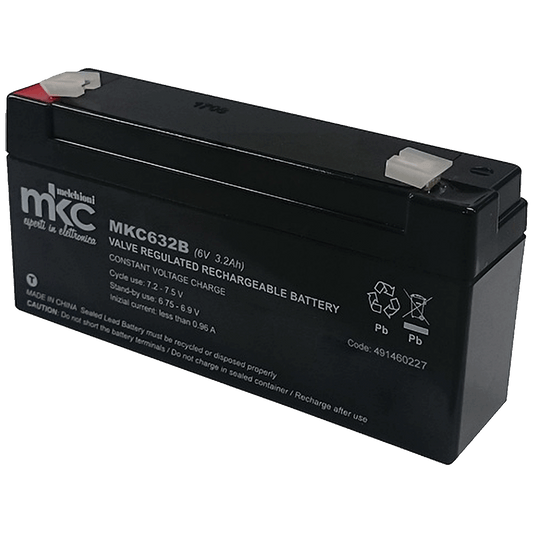 MKC Baterija akumulatorska, 6V / 3.2Ah - MKC632B
