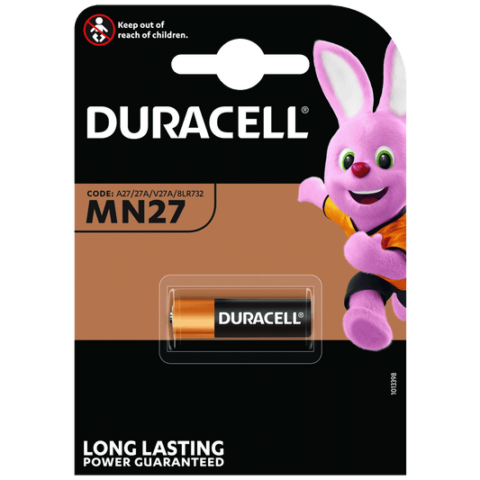 Duracell Baterija alkalna, 12 V, LR27A, LR27, MN27, 27AE - MN27 A27 B1