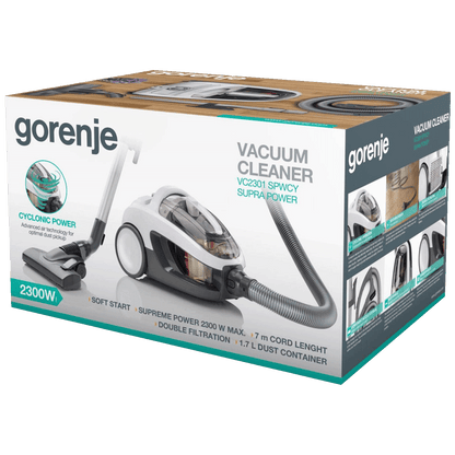 Gorenje Usisivač sa posudom,  2300W - VC2301SPWCY