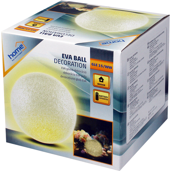 home Dekorativna rasvjeta, kugla ∅15 cm - GLE 15/WW