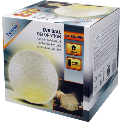home Dekorativna rasvjeta, kugla Ø20 cm - GLE 20/WW