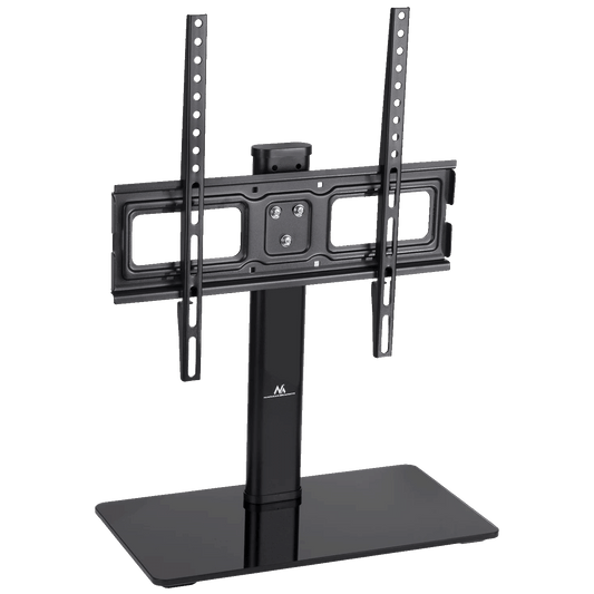 Maclean Stalak za TV, 32" - 65", postolje kaljeno staklo, 40 kg - MC-450