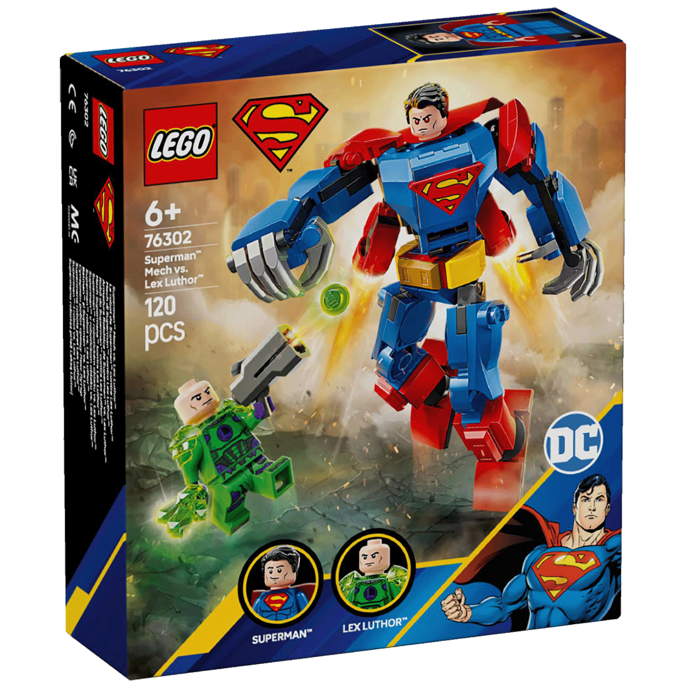 Lego Mehanički Superman protiv Lexa Luthora, LEGO DC Super Heroes